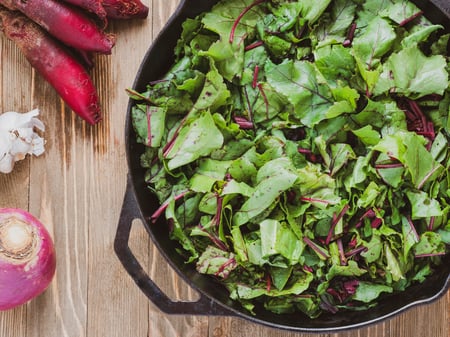 Sauteed Beet Greens